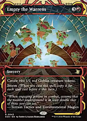 Empty the Warrens (SOA-043) - Secrets of Strixhaven: Mystical Archive