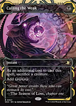 Culling the Weak (SOA-027) - Secrets of Strixhaven: Mystical Archive