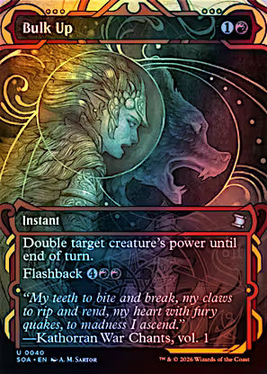 Bulk Up (SOA-040) - Secrets of Strixhaven: Mystical Archive Foil