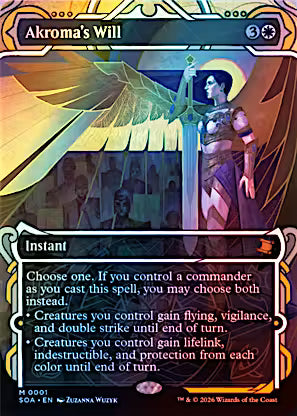 Akroma's Will (SOA-001) - Secrets of Strixhaven: Mystical Archive Foil