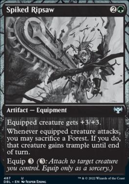 Spiked Ripsaw (DBL-487) - Innistrad: Double Feature