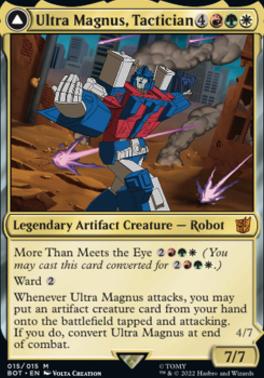 Ultra Magnus, Tactician (BOT-015) - Transformers: (convertdfc)